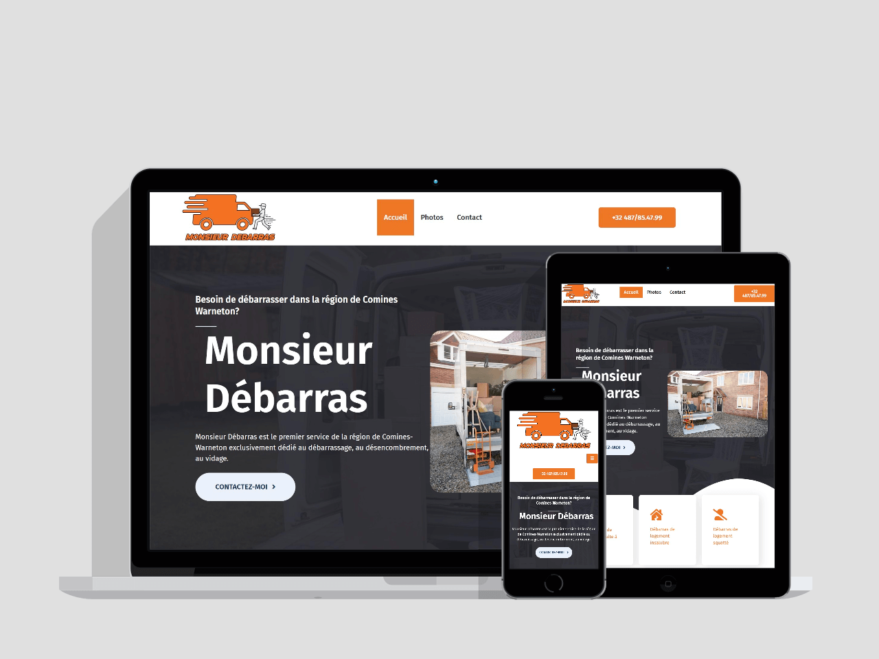 Site internet de Monsieur Debarras